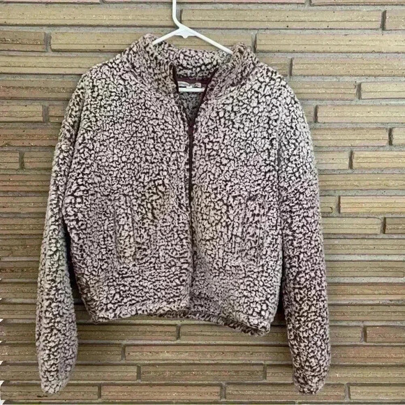 Express One Eleven Sherpa Jacket Size Medium - Picture 3 of 9